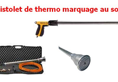 Pistolet pour marquage au sol
