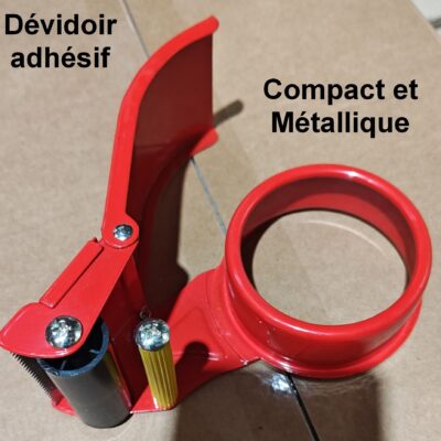 Dévidoir d'adhésif compact